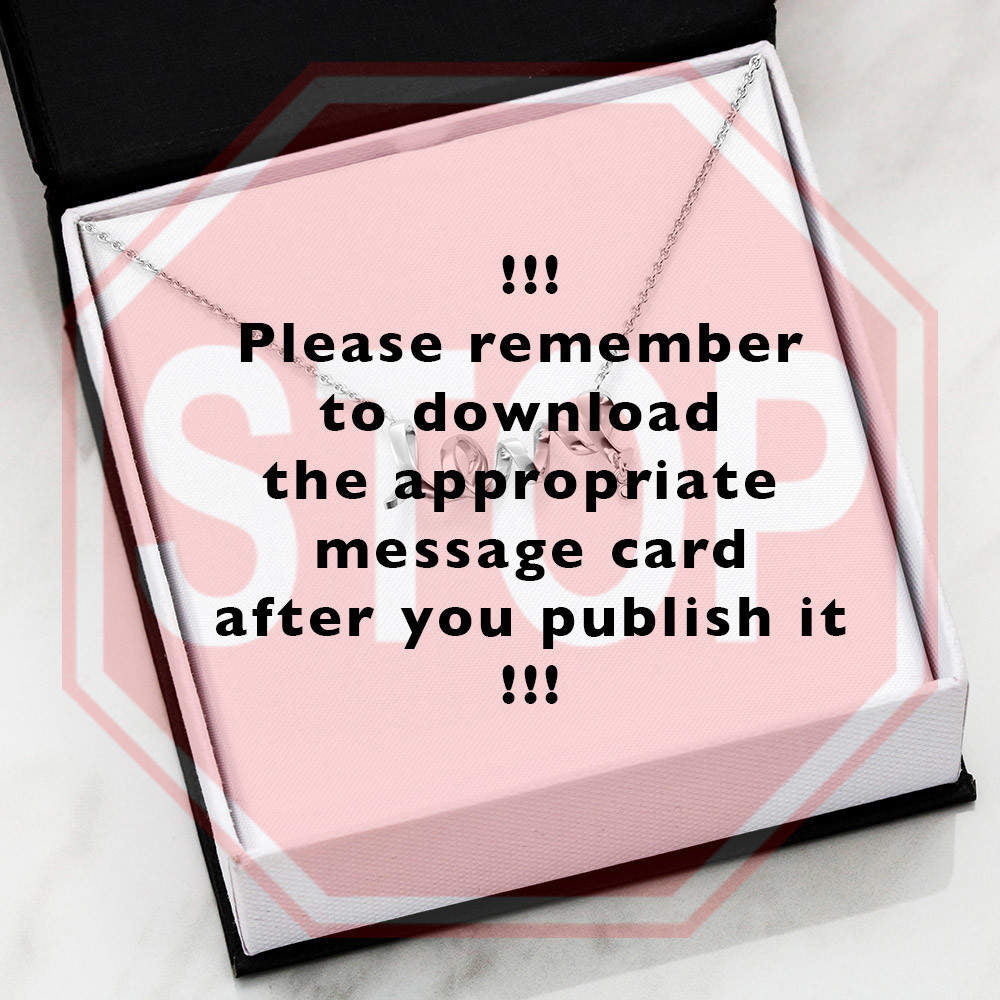 3D Love Necklace - Last Breath