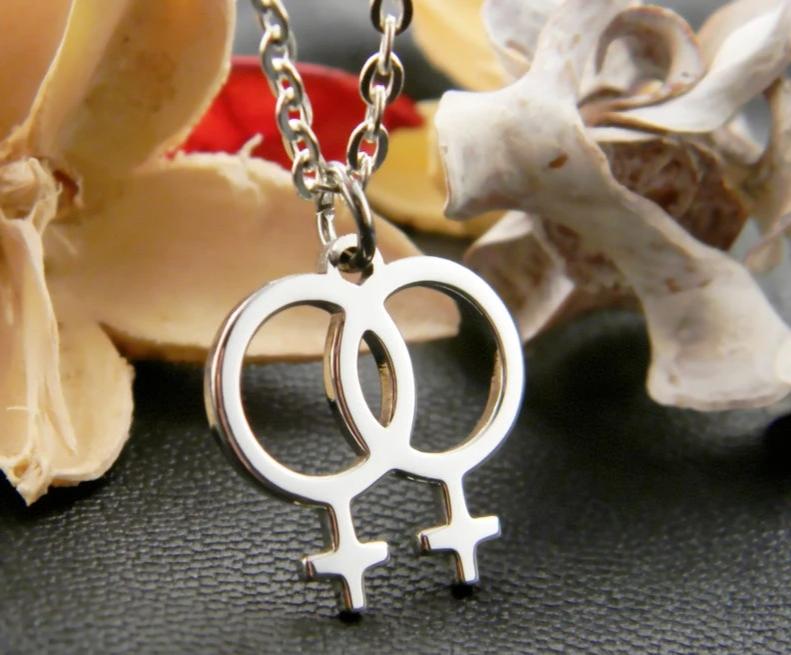 To My Love - 2 female symbol Interlocked